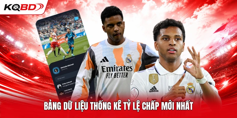 Bảng dữ liệu thống kê tỷ lệ chấp mới nhất