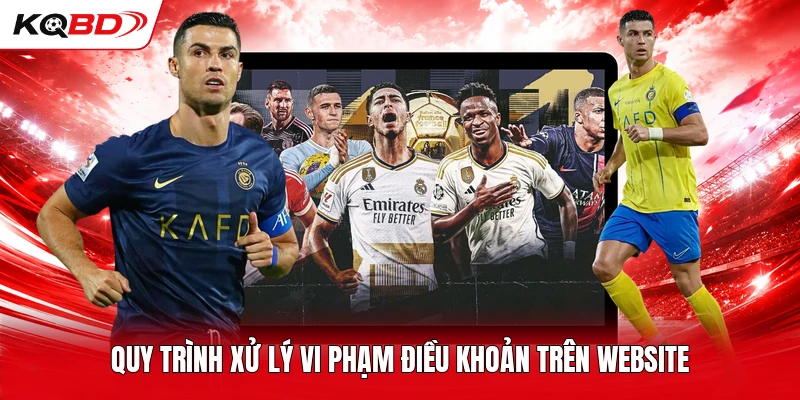 Quy trình xử lý vi phạm điều khoản trên website